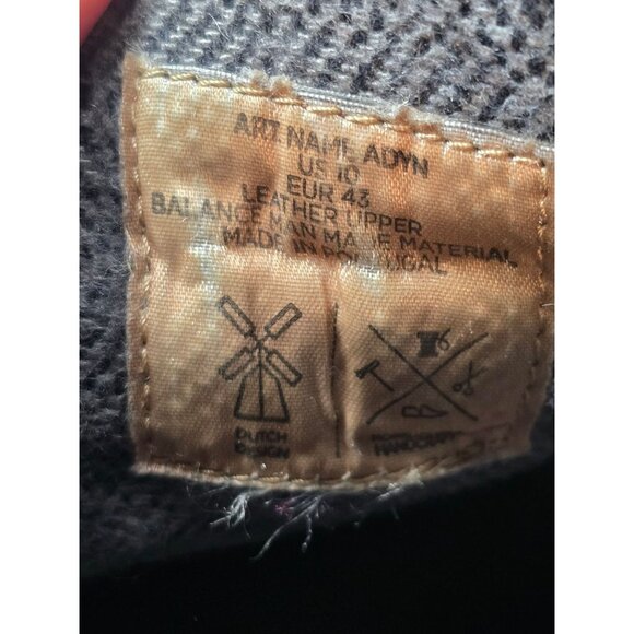 BULL BOXER Adyn Boot Mens Leather Side Zip Lace Up Sneaker Shoes Portugal sz 10 - Picture 8 of 9